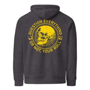 Question Everything G - eco hoodie